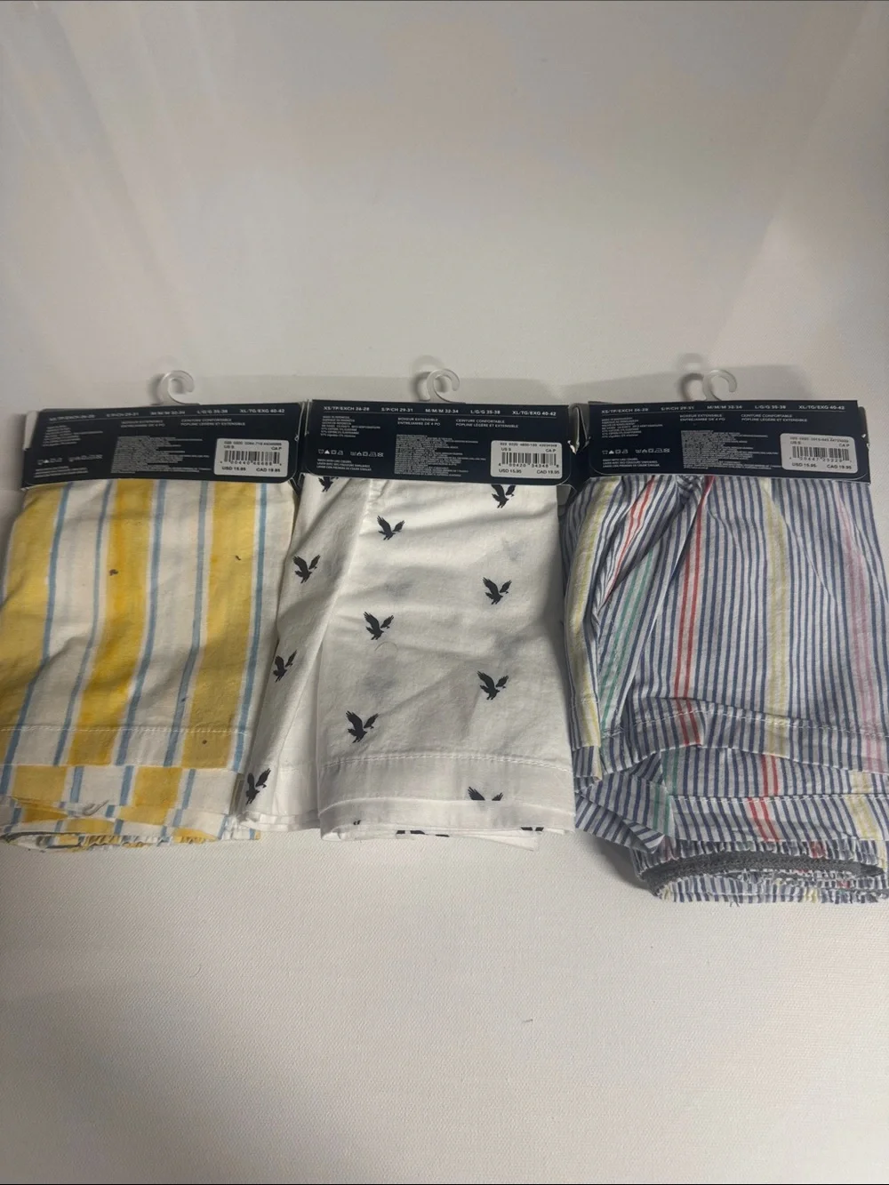 American Eagle Boxers Mens Small 3 Pack